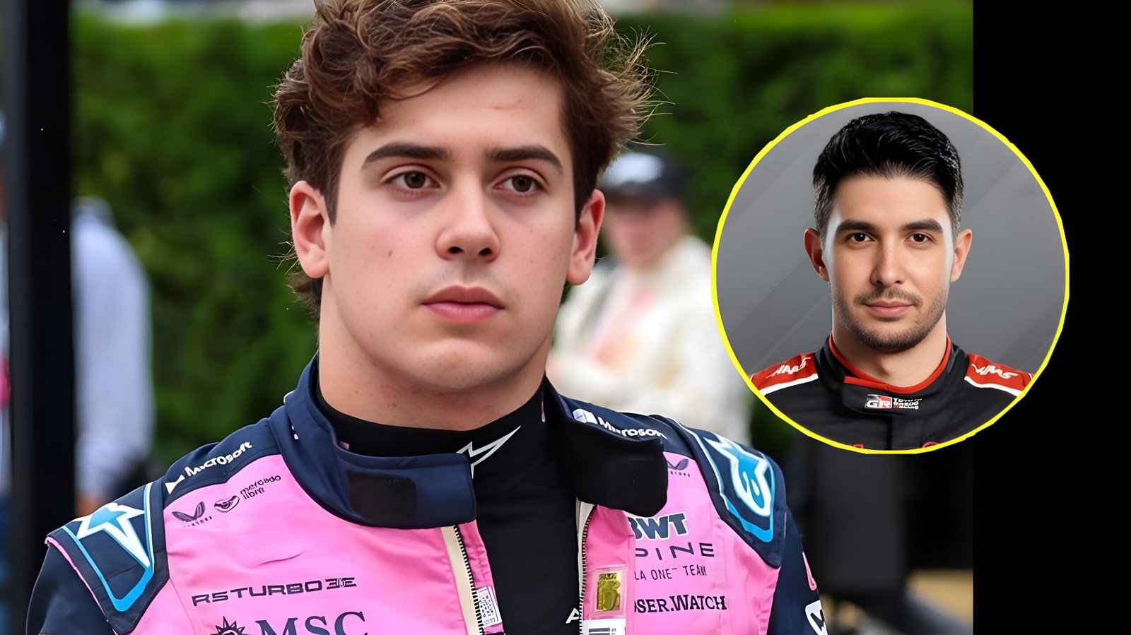 colapinto management statement ocon chinese gp abuse