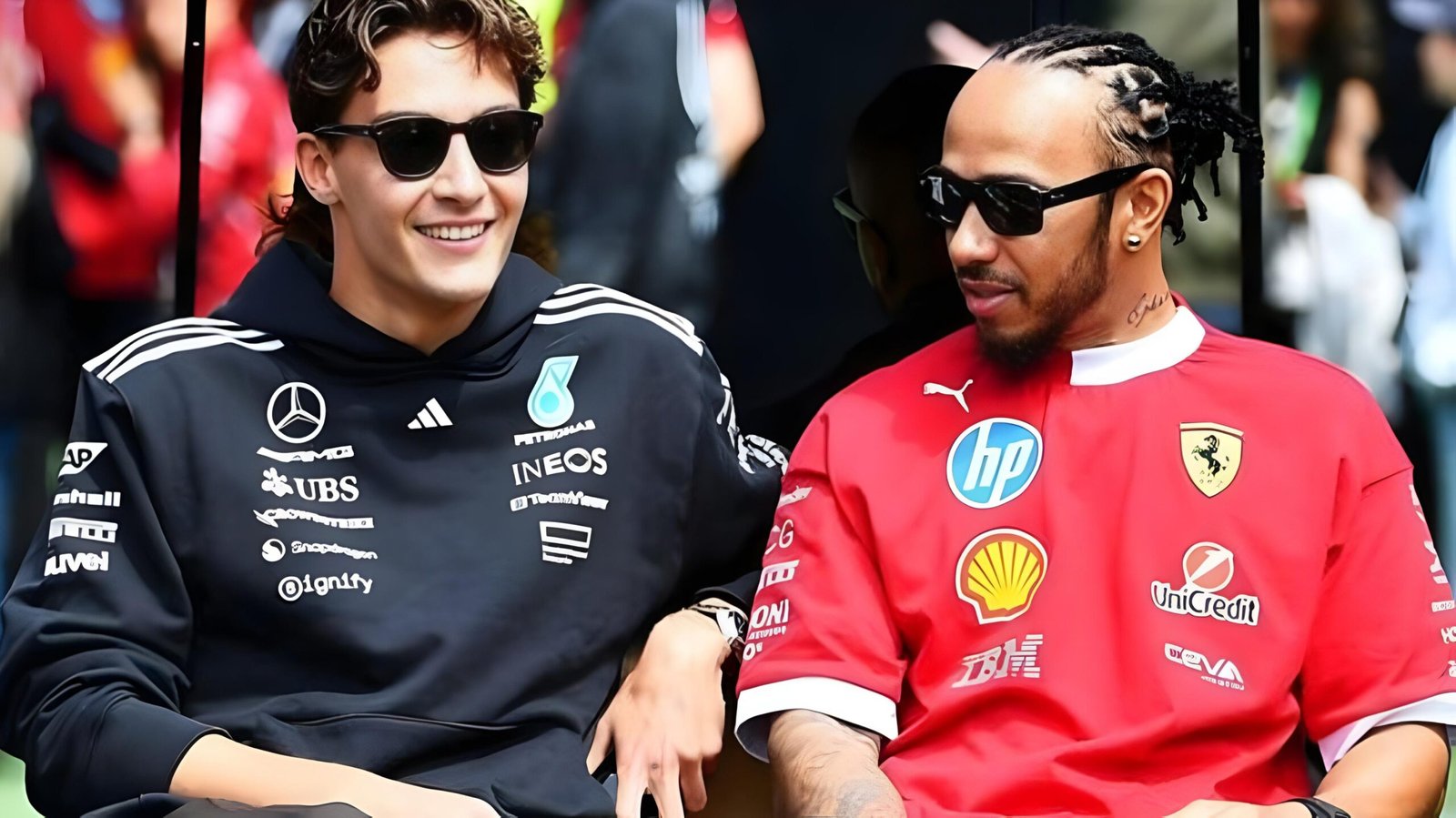 george russell lewis hamilton goat mercedes ferrari sportsmanship