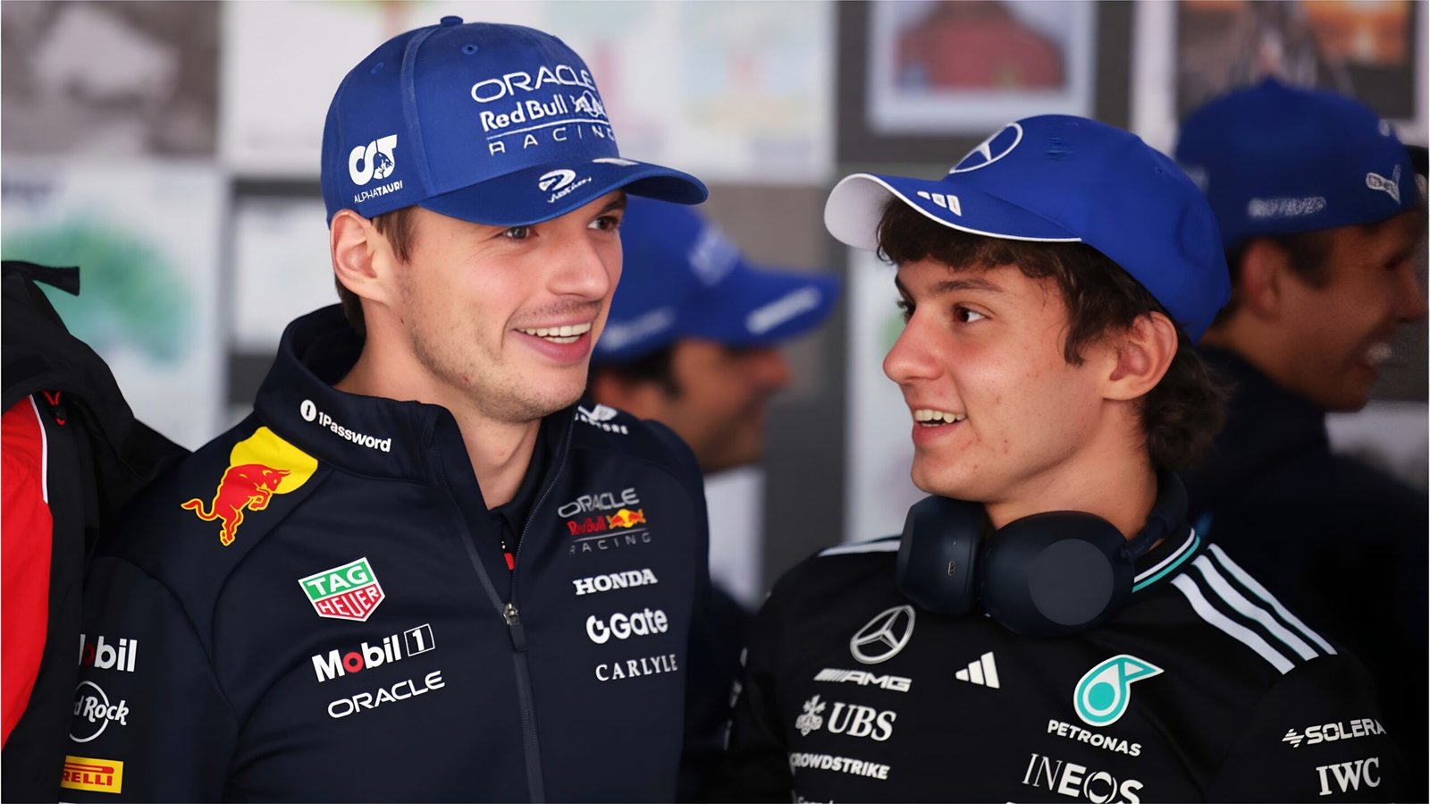 kimi antonelli max verstappen nurburgring 24h partnership