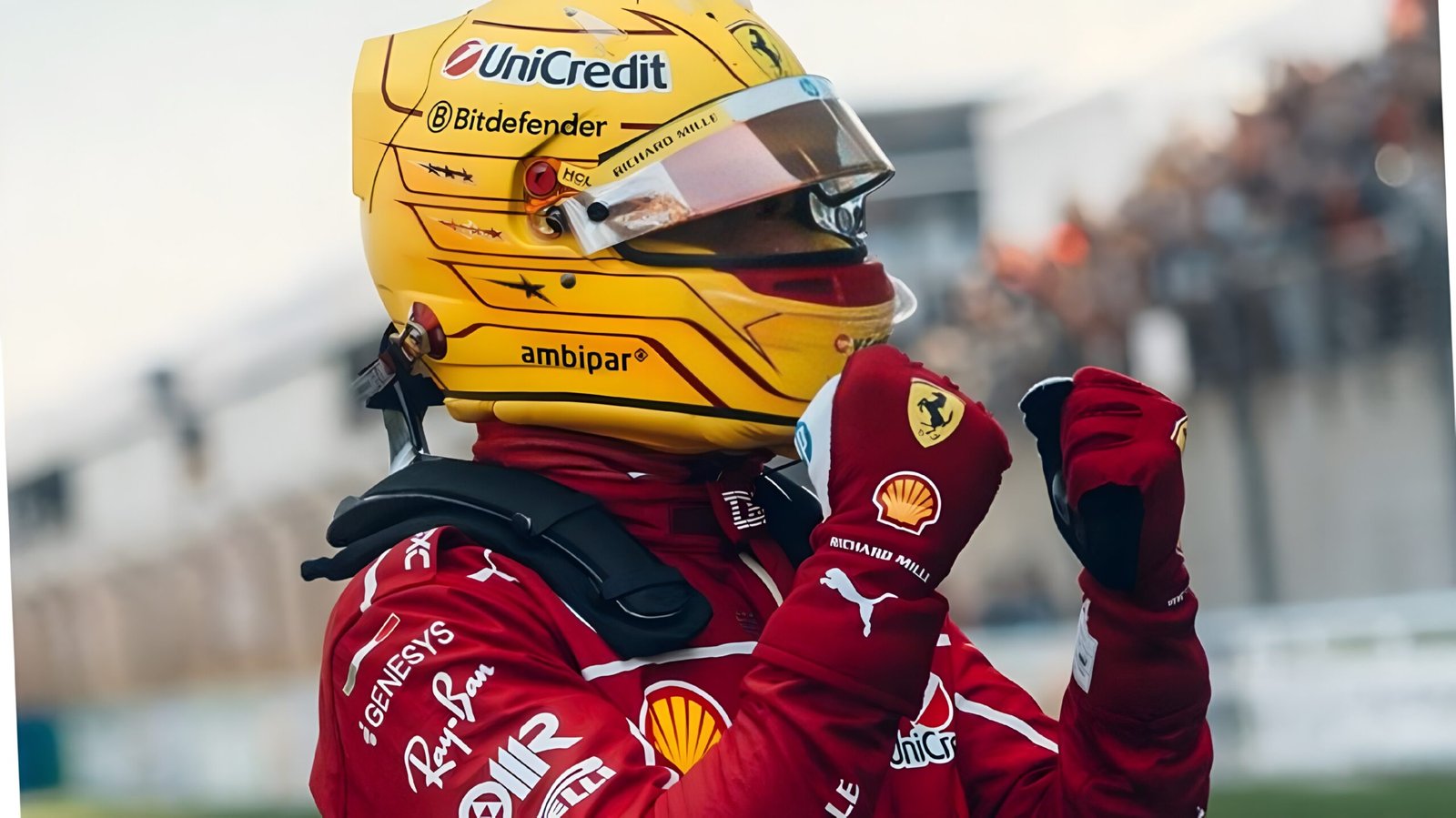 lewis hamilton ferrari podium 2026 chinese grand