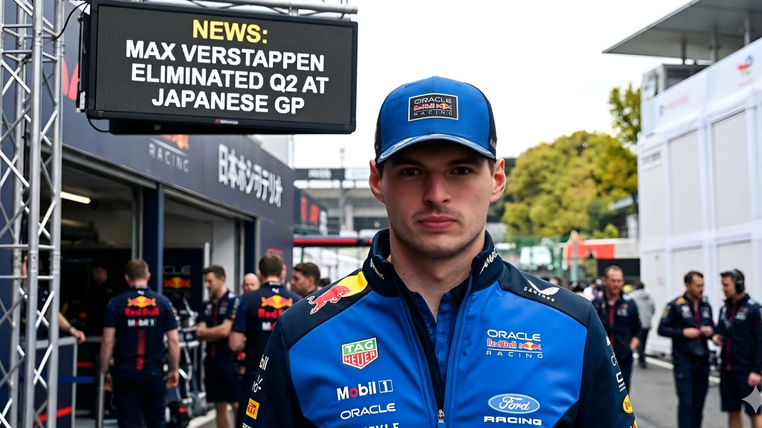 max verstappen suzuka q2 elimination red bull rb22 deficiencies
