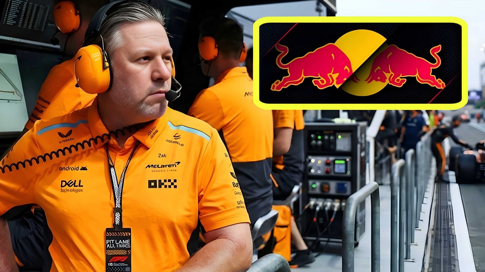 McLaren Poaches Gianpiero Lambiase: A New Era of F1 Dominance 1 Zak Brown at the McLaren pit wall monitoring track data during a 2026 Formula 1 race session.